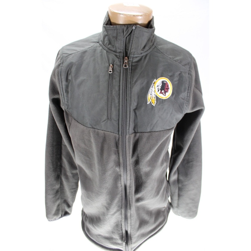 NFL Washington Redskins Jacket Full Zip YOUTH Support‎ Troops Green Size Large